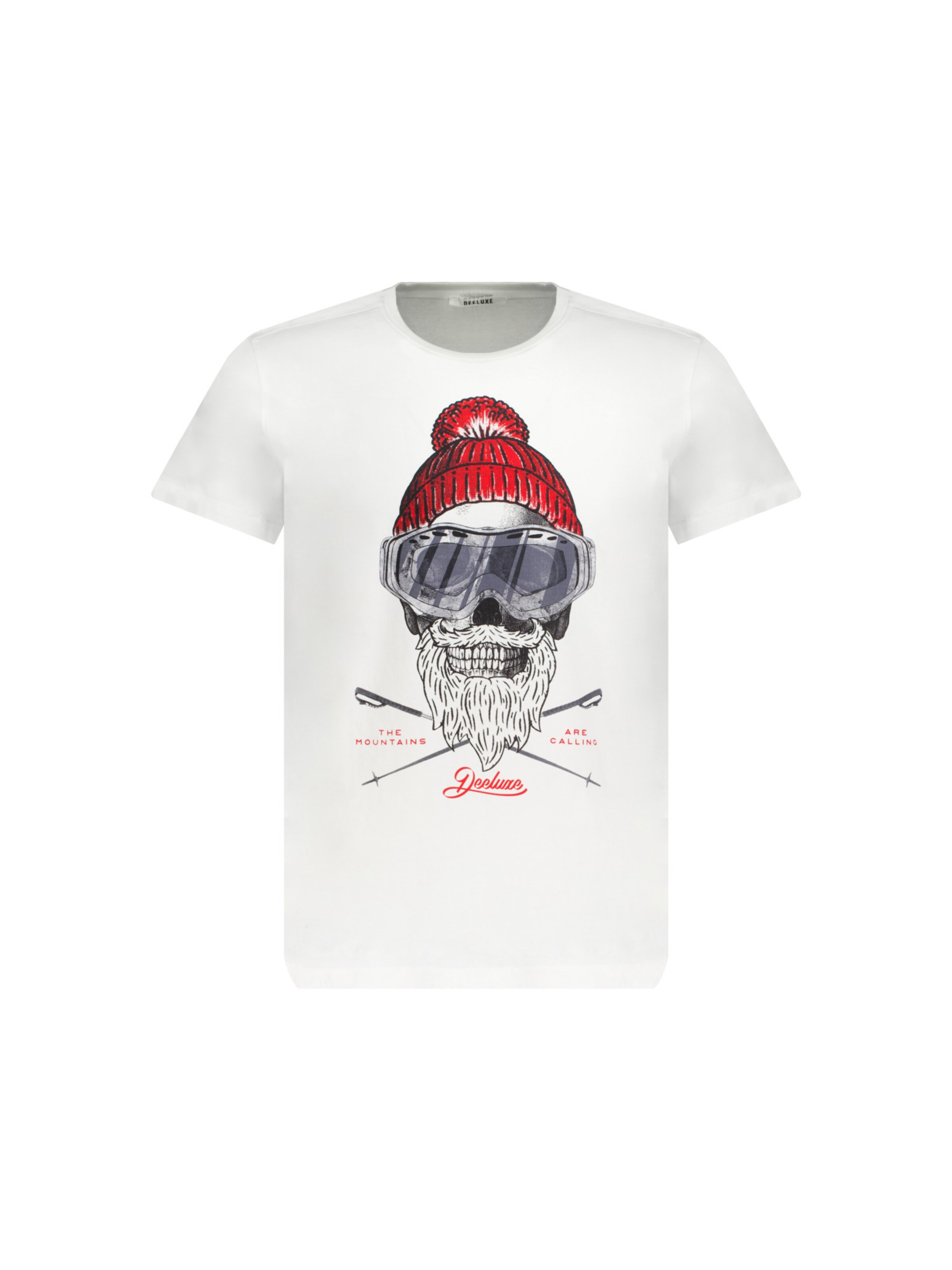 T-Shirt 'Pablo' Deeluxe en blanc : devant