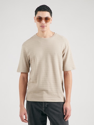 Only & Sons Shirt 'ONSGIVO' in Beige: front