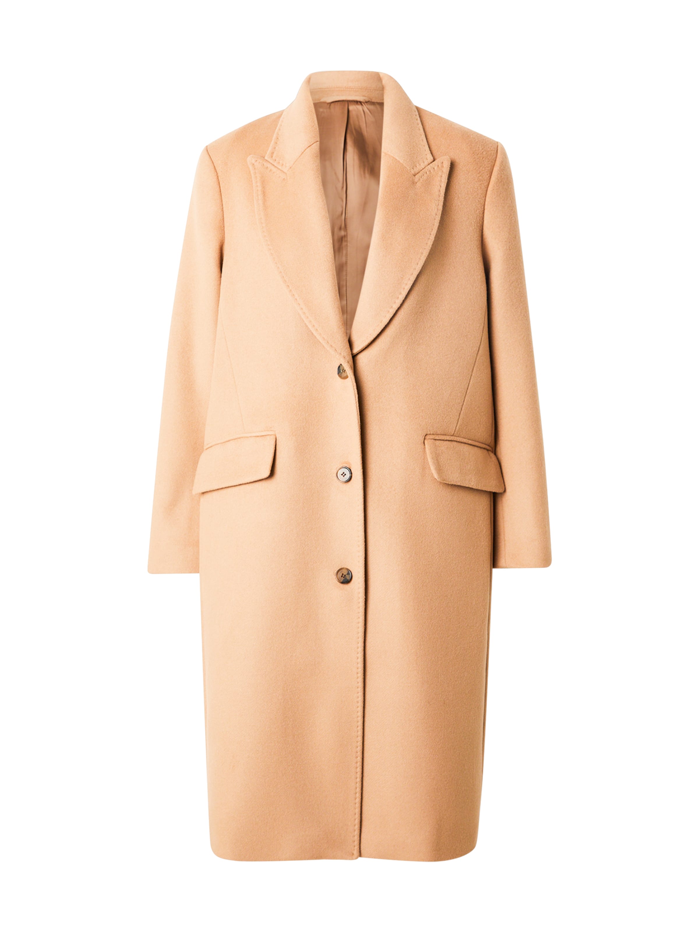 & Other Stories Between-seasons coat in Beige: front