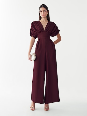 Tuta jumpsuit 'SUNNY' di BWLDR in rosso: frontale