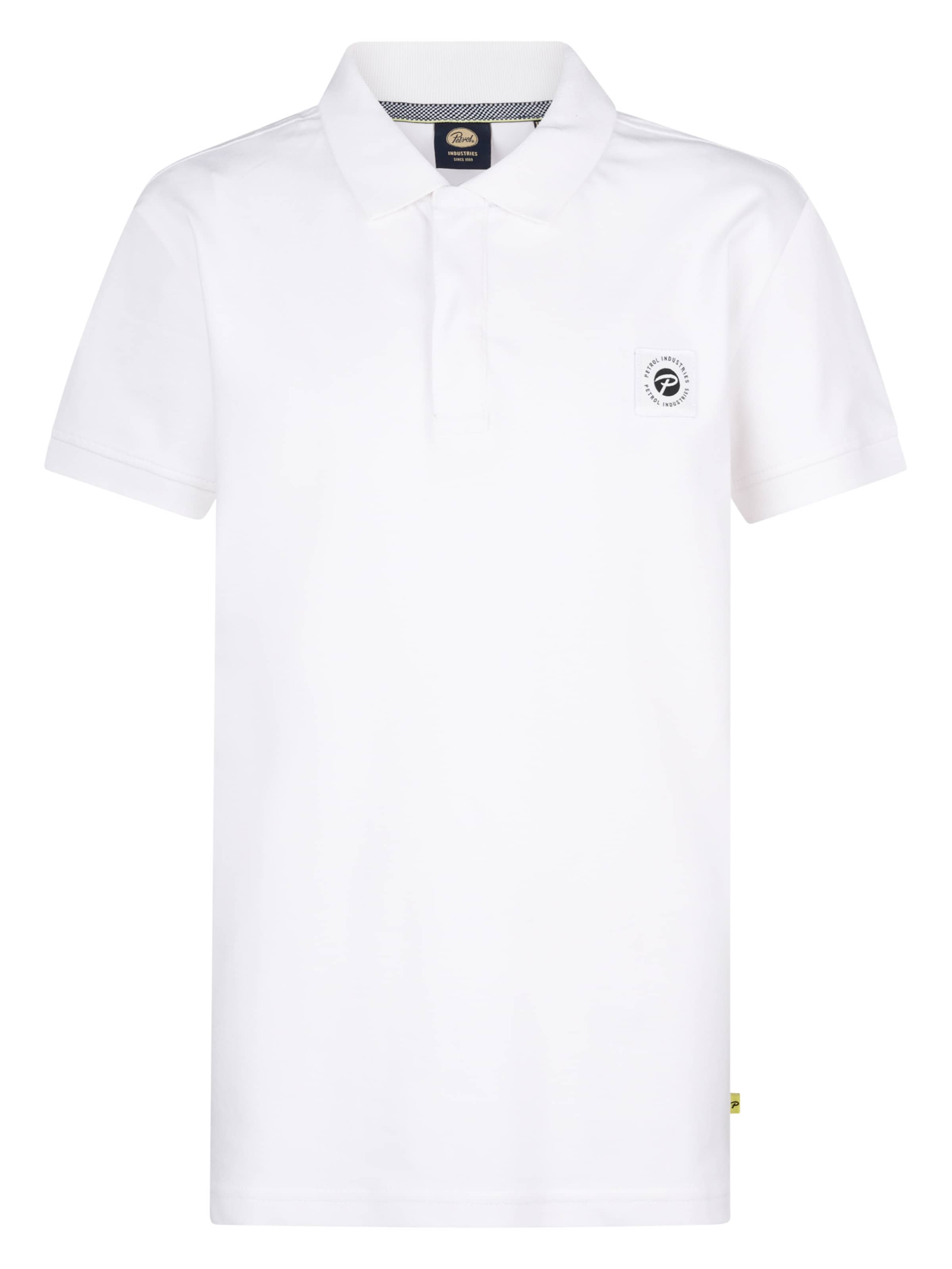 Petrol Industries Paita 'Flaming' värissä valkoinen: etupuoli