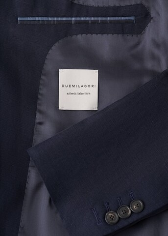 MANGO MAN Slim fit Suit Jacket 'Wave' in Blue