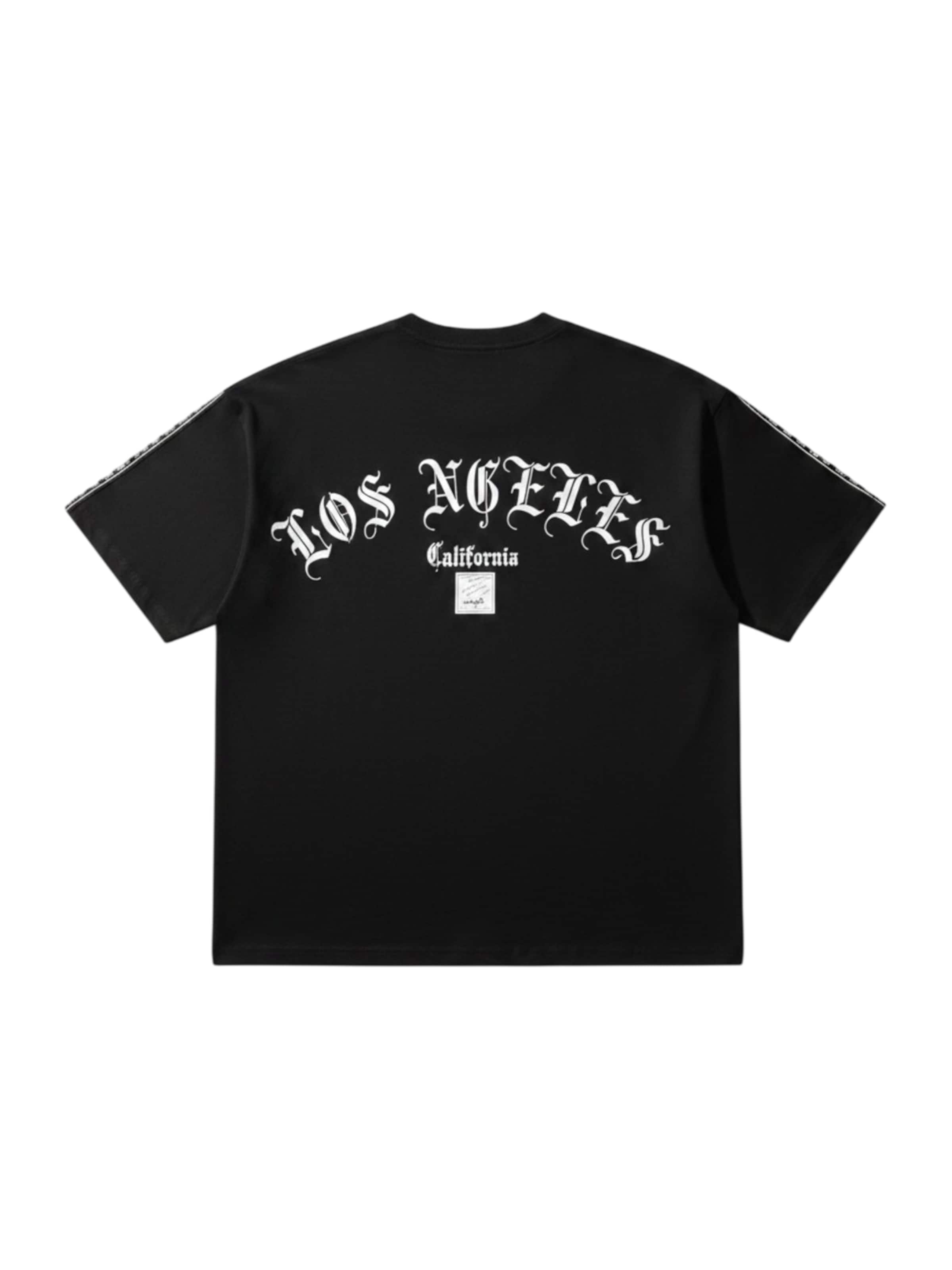 T-shirt Kleidermafia en noir : devant
