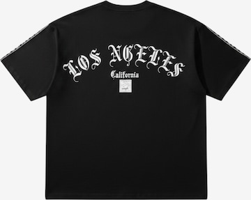 T-shirt Kleidermafia en noir : devant