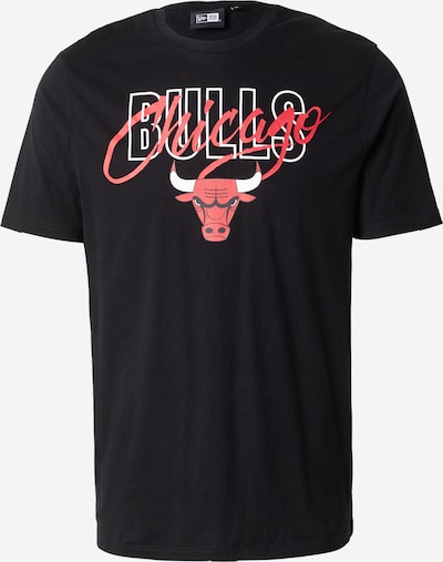 NEW ERA Majica u svijetlocrvena / crna / bijela, Pregled proizvoda