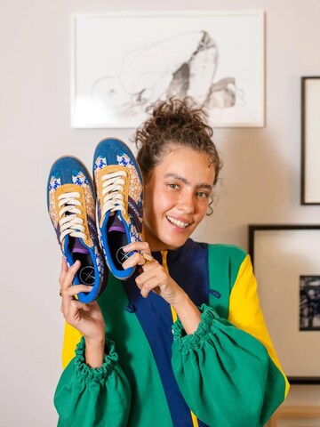 inkkas Platform trainers 'Inkkas Hendrix Tennis Sneaker' in Mixed colours: front