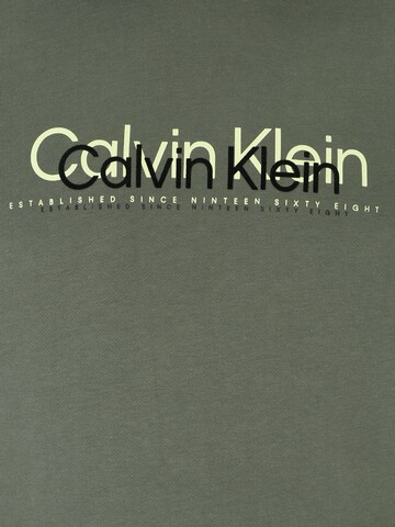 Calvin Klein Big & Tall Sweatshirt i grønn
