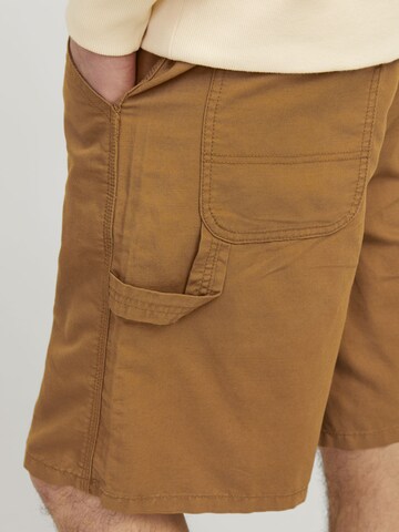 JACK & JONES Loosefit Cargobroek in Bruin