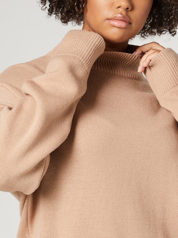 A LOT LESS Pullover 'Frey' in Beige
