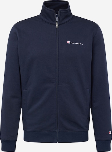 Champion Authentic Athletic Apparel Sudadera con cremallera en navy / rojo / blanco, Vista del producto