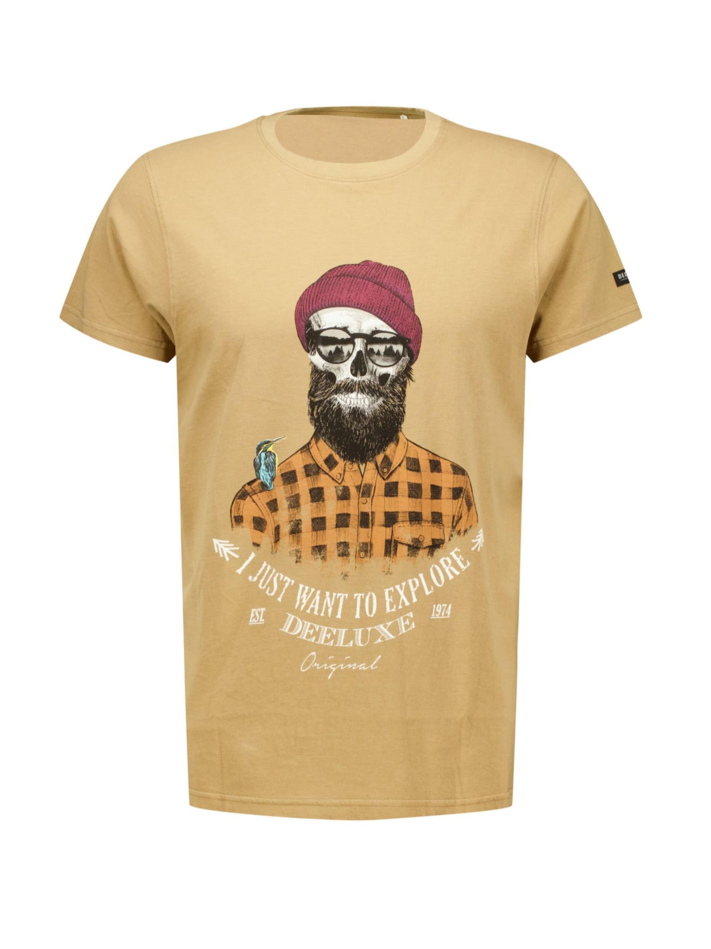 Deeluxe Shirt‌‌‌ in Beige: Vorderseite