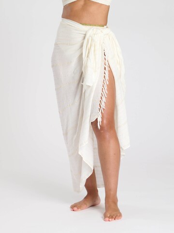 Jupe South Beach en beige : devant