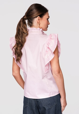 Ombre Blouse in Pink