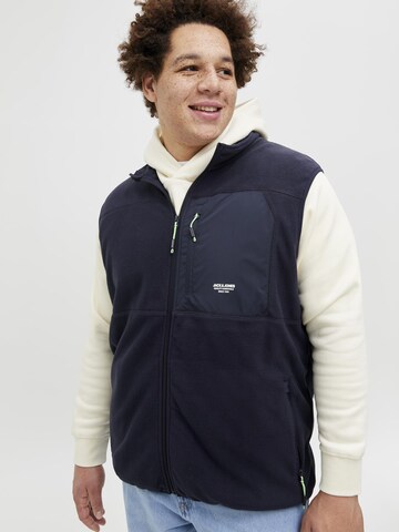 Gilet 'JJTHEO' Jack & Jones Plus en bleu