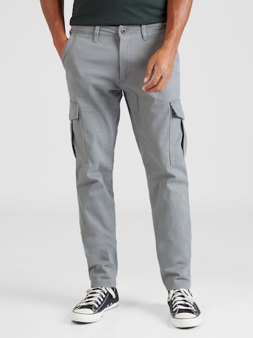 JACK & JONES Regular Cargobroek 'Marco Joe' in Grijs: voorkant