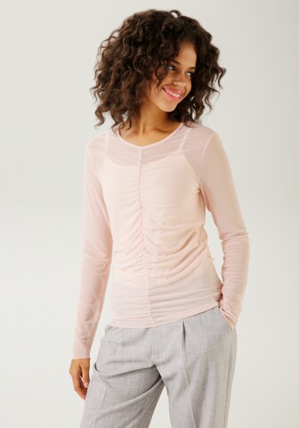 Aniston CASUAL Shirt in Pink: front