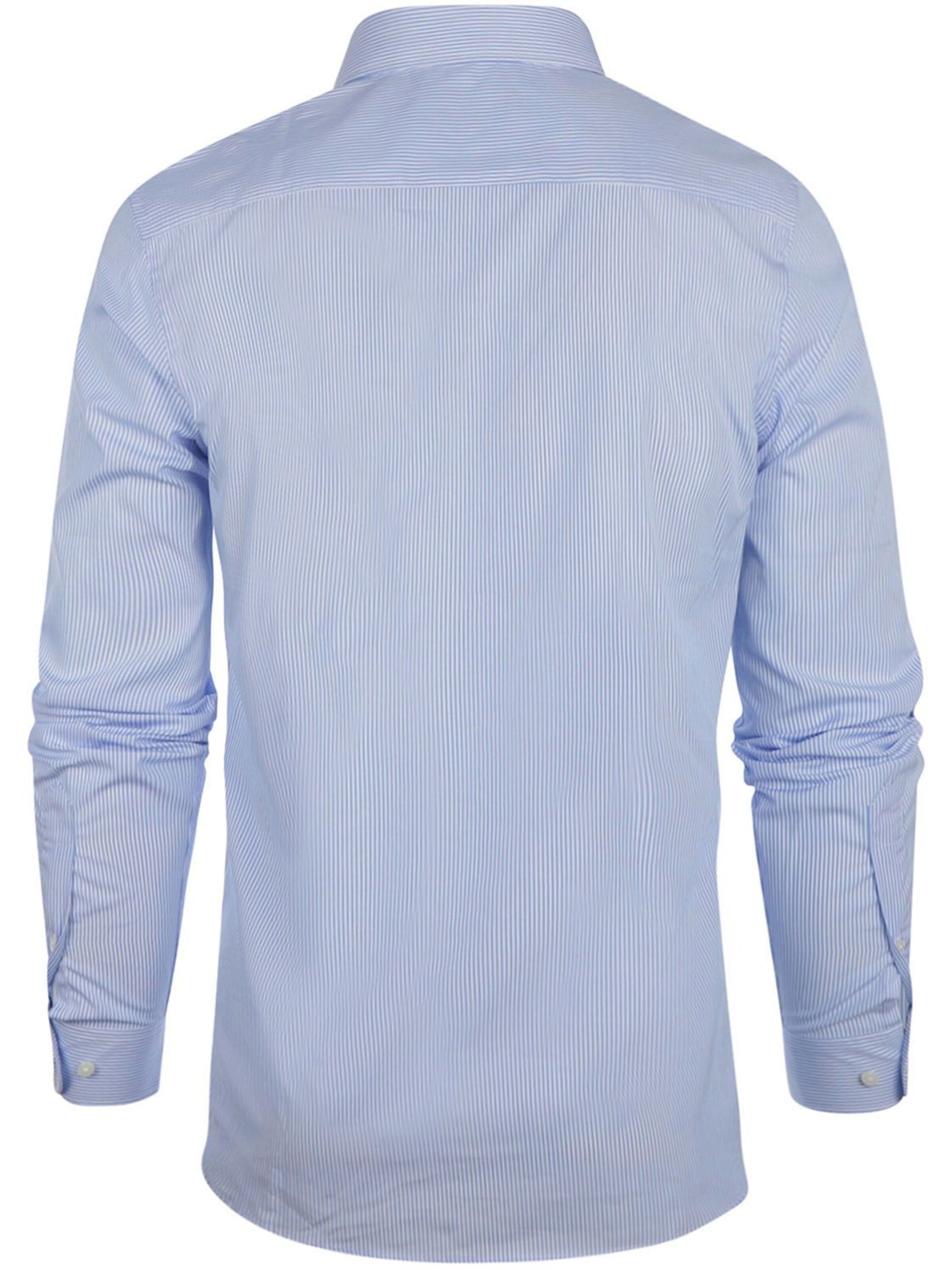 Coupe slim Chemise Steppin' out en bleu