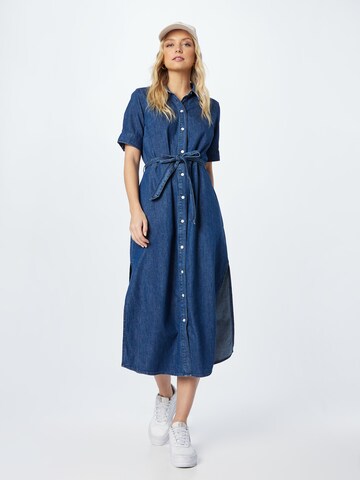 FRAME Shirt Dress in Blue