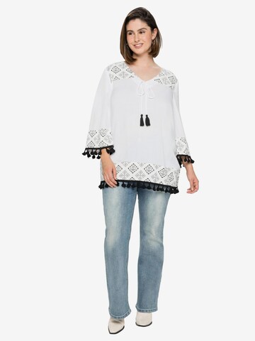 sheego by Joe Browns Tunic in White