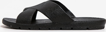 Brasileras Sandals 'Loopz' in Black: front