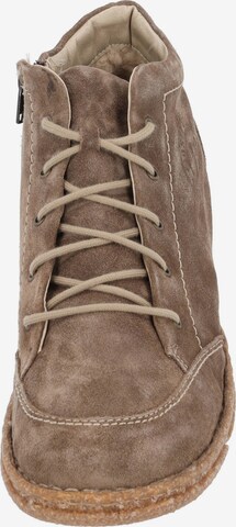 JOSEF SEIBEL Lace-Up Ankle Boots 'Neele 01 85101' in Brown