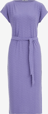 WE Fashion Dress in Purple: front