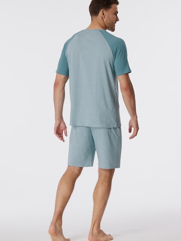 SCHIESSER Shorty  '95/5 Nightwear' in Blau