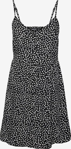 PIECES Summer Dress in Black: front