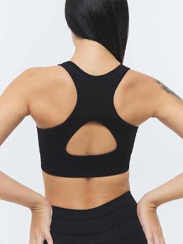 DRILLS Apparel Bustier Sport bh 'XFUNCTION Racer Bra' in Zwart