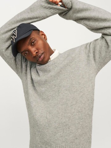 Pull-over 'JOROllie' JACK & JONES en gris