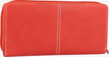 GREENBURRY Wallet 'Tumble Nappa' in Orange