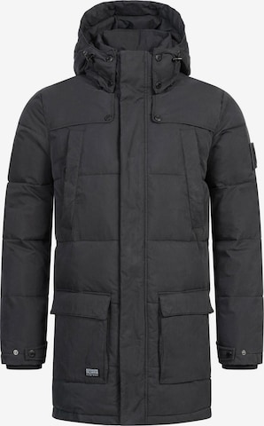 Alessandro Salvarini Winterjas 'AS458' in Zwart: voorkant