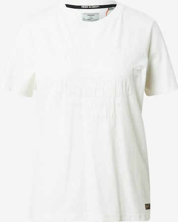 T-shirt 'Military Narrative' Superdry en blanc : devant