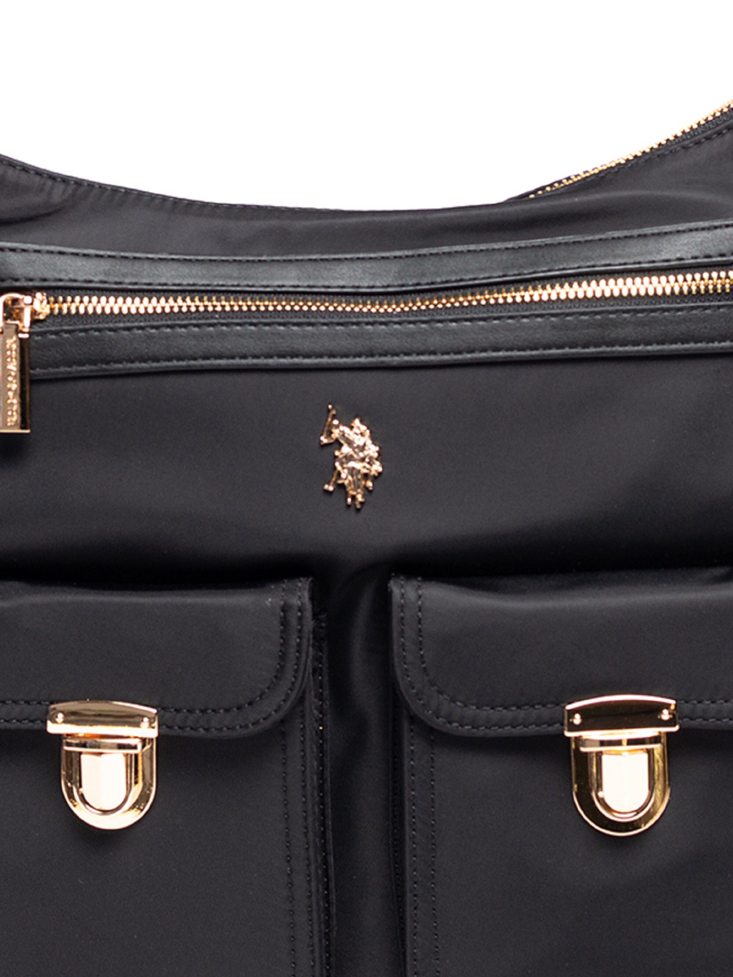 U.S. POLO ASSN. Handtas in Zwart