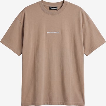 T-shirt 'Lamia' Pegador en beige : devant