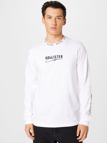 HOLLISTER Shirt in White: front