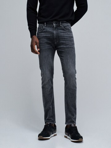 Skinny Jean Salsa Jeans en noir : devant