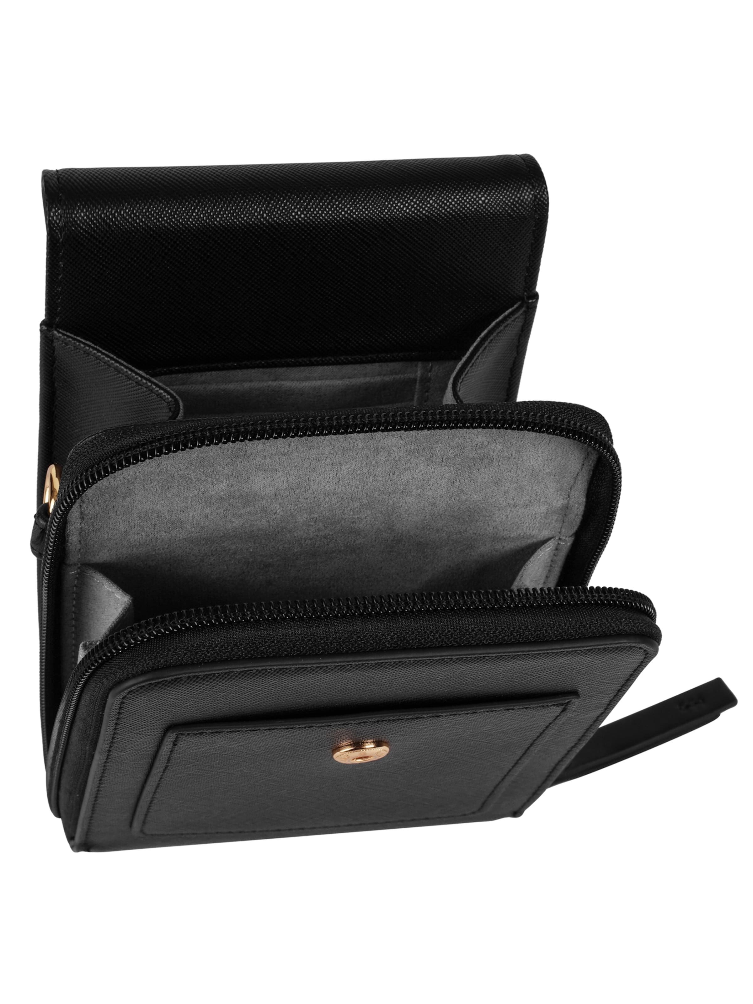 bugatti Wallet 'ELLA SAFFIANO' in Black