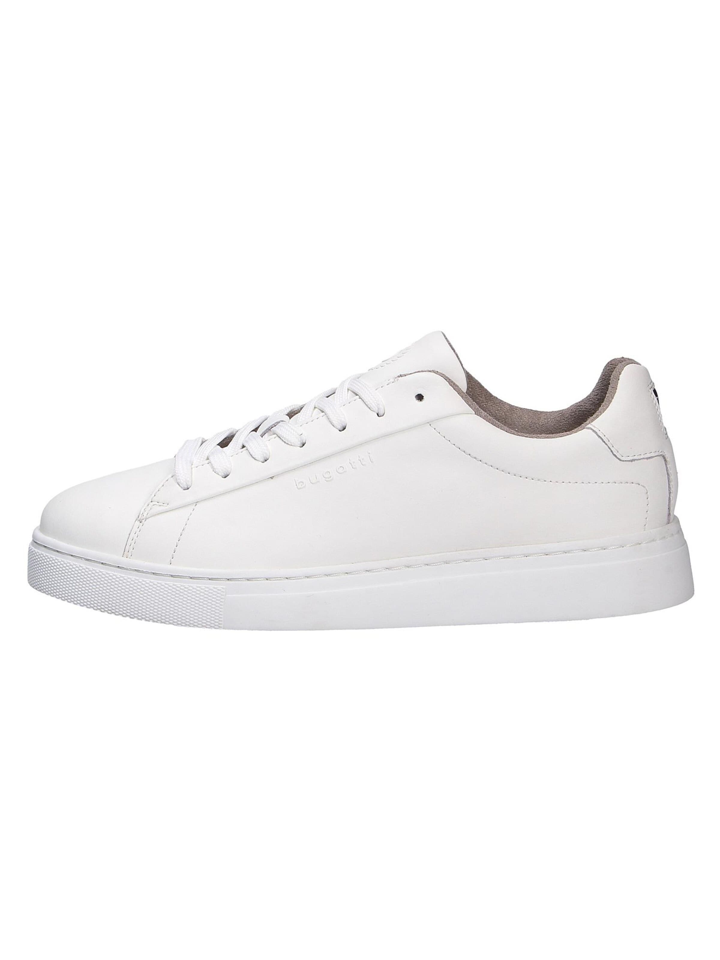 Sneaker bassa di bugatti in bianco