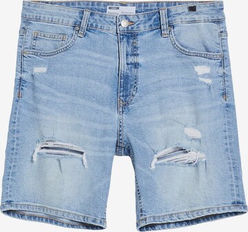 Bershka Jeans in Blauw: voorkant