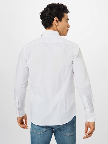 La Martina Slim fit Button Up Shirt in White
