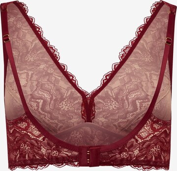 Hanro Bustier BH ' Solene ' in Rood