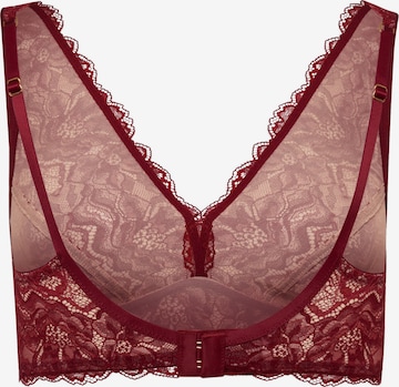 Hanro Bustier BH ' Solene ' in Rood
