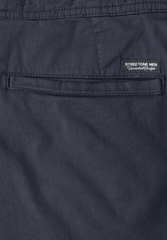 Street One MEN Regular Chino Pants in Blue