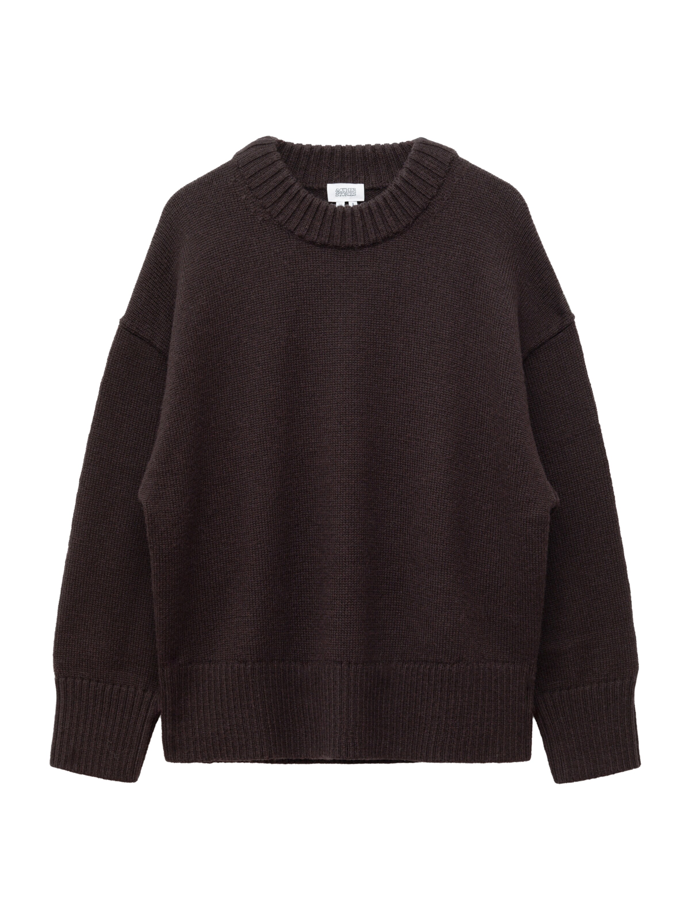 & Other Stories - Pullover em castanho: frente
