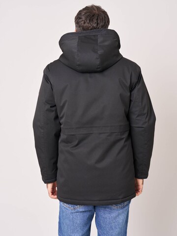 Parka mi-saison Deeluxe en noir