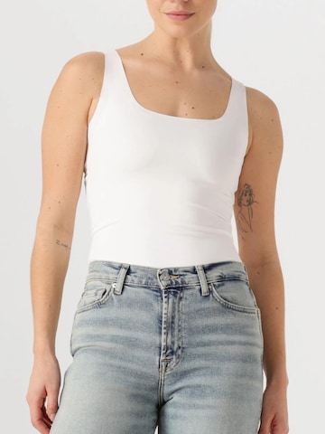 Coster Copenhagen - Top ' VIDA ' en blanco: frente