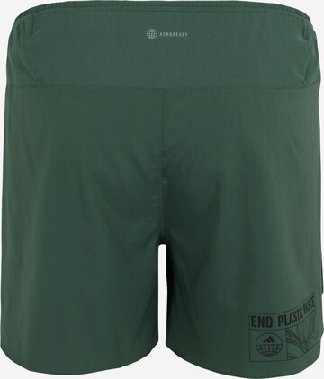ADIDAS SPORTSWEAR Normalny krój Spodnie sportowe 'Designed for Running for the Oceans' w kolorze zielony