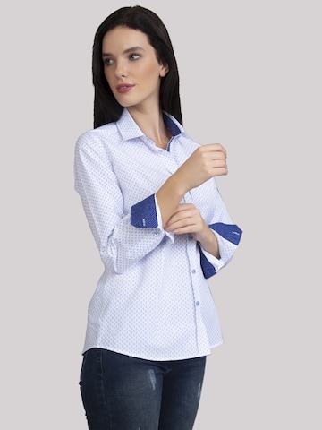 Sir Raymond Tailor Blouse 'Pure' in Blauw