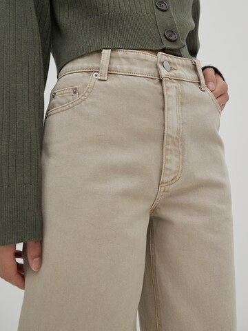 Wide leg Jeans 'Elorah' de la EDITED pe bej